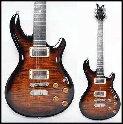 DEAN HARDTAIL Select Sunburst Flamed Maple Top 2009 Good Condition