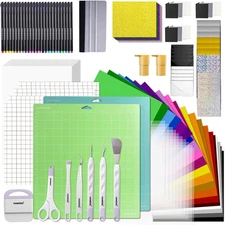 Ultimate Accessories and Supplies Bundle for Cricut Maker 4 and All Explore Air 