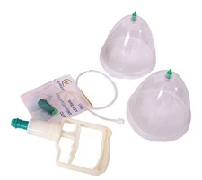 Woman Breast Pump Enlargement Cup Twin 2 Suction White,green,transparent 