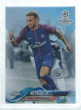 NEYMAR JR 2017-18 TOPPS REFRACTOR CROMADO CHAMPIONS LEAGUE #50