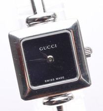[EXC+5] GUCCI 1900L 20mm black Dial Square Quartz Women's Watch From JAPAN