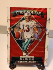 2021 Panini Rookies & Stars - Crusade Dan Marino #CR-12 Red Wave Prizm