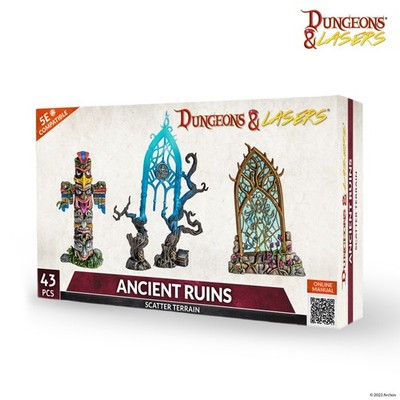 Dungeons & Lasers Ancient Ruins Scatter Terrain