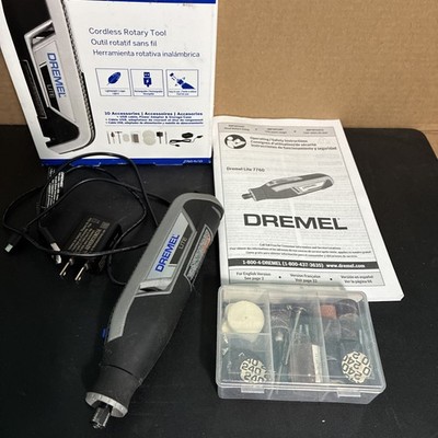 Dremel Lite 7760 N/10 W - 4V Li-Ion  Rotary Tool with Accessories [non working]