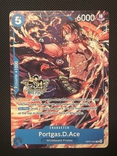 Portgas D Ace 3rd Anniversary Stamp Promo Op07-053