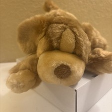 Animal Alley Darby Puppy Dog Brown Tan Plush Vintage Toys R Us 9   B3