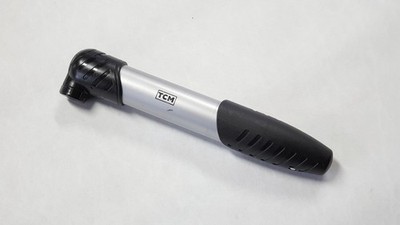 TCM Mini Fahrradpumpe, perfekt für den Radsport - kompakt, leicht, robust