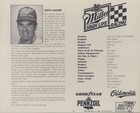 Miller High Life Racing Dick LaHaie 1989-1990 (?) 8x10 Cardstock Collectible — photo 2