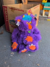 Weirdo Willy Purple Pet Monster Plush Toy Russ NWT With Tags 13 Vintage 80s