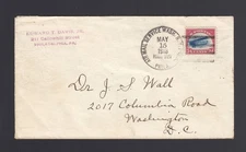 #C3 May 15, 1918 - FIRST TRIP - Philadelphia to Washington, DC