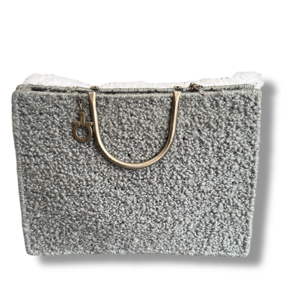 Salvatore Ferragamo Wool Exterior Bags & Handbags for Women for