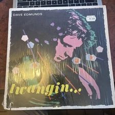 Dave Edmunds 1981 'Twangin' LP Nick Lowe Stray Cats VG Vinyl,cover Has Cut