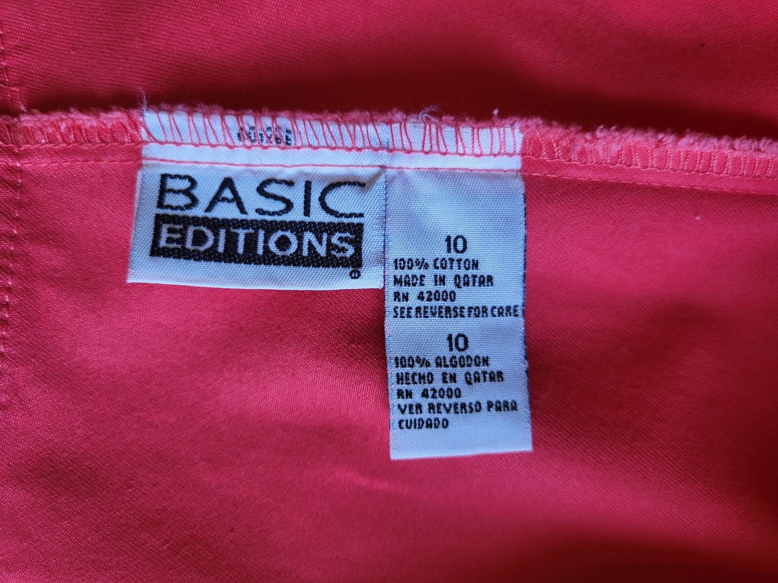 BASIC EDITION SKORT PINK Size 10 - image 19