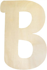 Wooden Letters B Large Wooden Letters 12 Inch Unfinished Wood Letters for Wall D