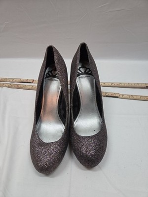 women's These are Fergalicious by Fergie glittered heels, identified as the...