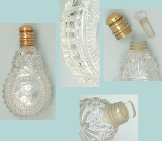Antique Palais Royal Crystal Perfume Bottle France Circa 1820