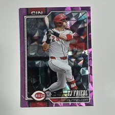 Topps 2025 Series 2 Purple Parallel TJ Friedl #525 Cincinnati Reds MLB Card