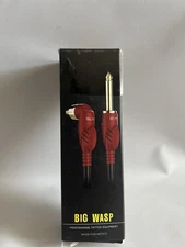 New BIG WASP Premium  Silicone Soft Tattoo RCA Clip Cord