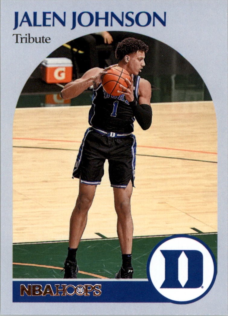2021-22 Panini Chronicles Draft Picks #63 Jalen Johnson Hoops Retro - BSK