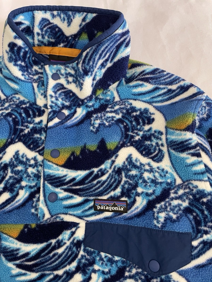 Patagonia Synchilla Snap-T Men's S / Women's M Fitzroy Wave