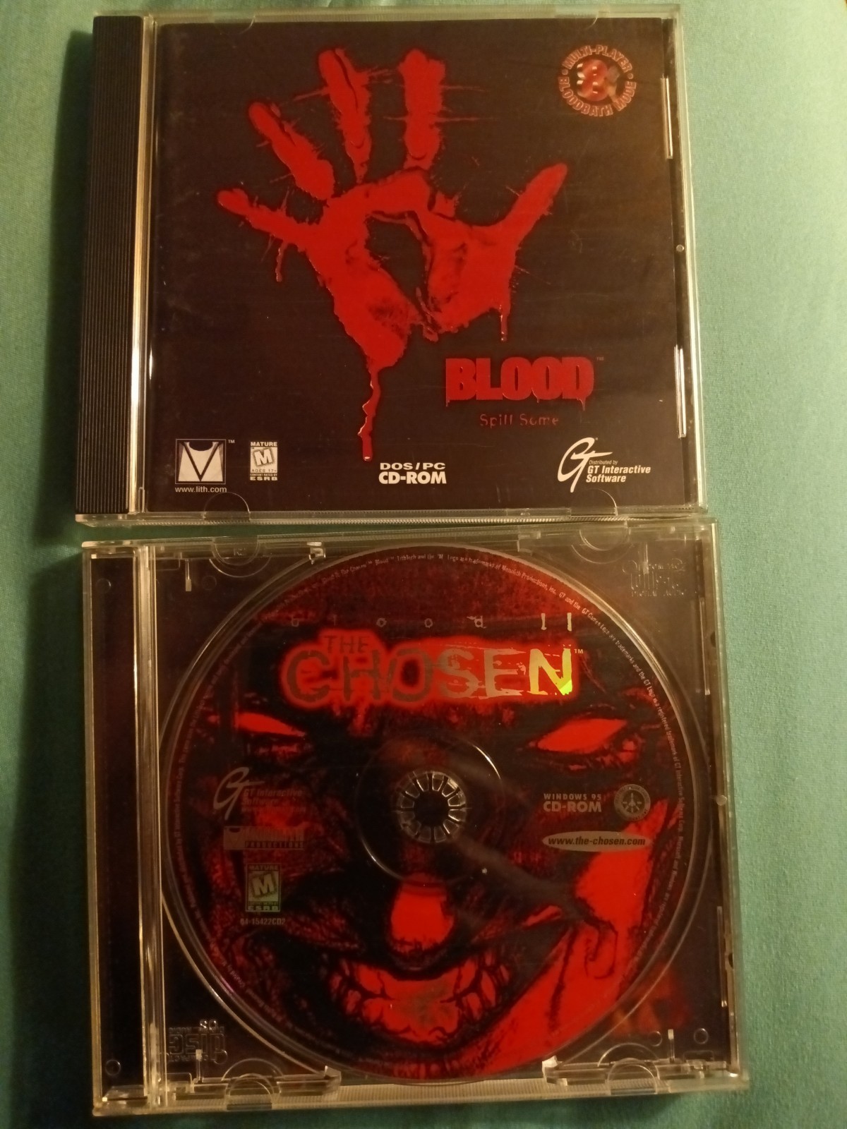 vintage blood PC game set. | eBay