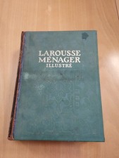 Livre Ancien Dictionnaire ancien Larousse Ménager Illustré 1926 Reliure Cuir
