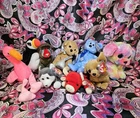 9x BEANIE BABIES LOT ~ MWNMT Near Mint ~ TY Plush Stuffed Animal VTG