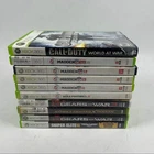 Lot of 10 Microsoft Xbox 360 Games Madden NFL, NCAA Football, Gears of War
