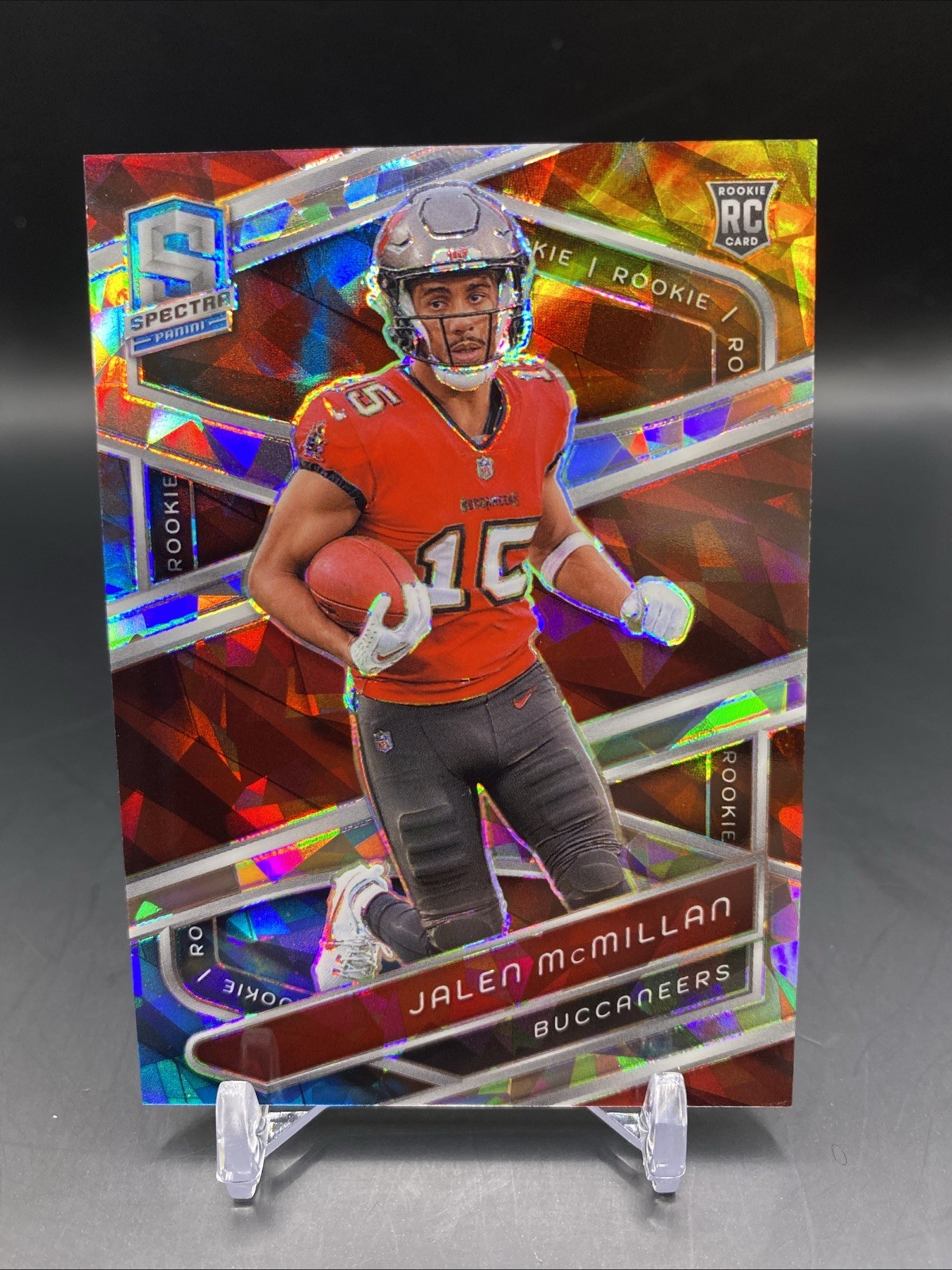 2024 Panini Spectra Jalen McMillan #138 Astral Prizm /40 Rookie Tampa Bay Bucs