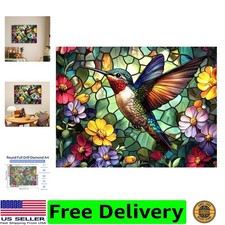 Hummingbird Diamond Art Kits for Adults Diamond Painting Kit