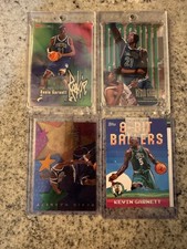 Topps NBA Basketball Rookie Card Lot 4 Cards Kevin Garnett Timberwolves Celtics