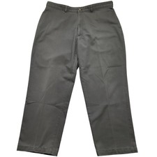 VTG Polo Ralph Lauren Gordon Chino Pants Sage Green Cotton Pleated Mens 40x30