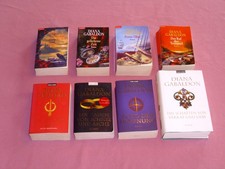 8x Outlander - DIE HIGHLAND SAGA 1-8 (Diana G...