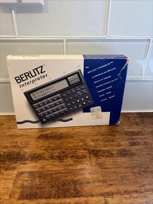 Berlitz Interpreter Works Perfect 