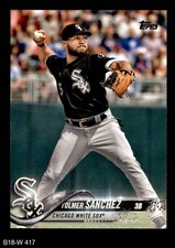 2018 Topps #417 Yolmer Sanchez White Sox 8 - NM/MT