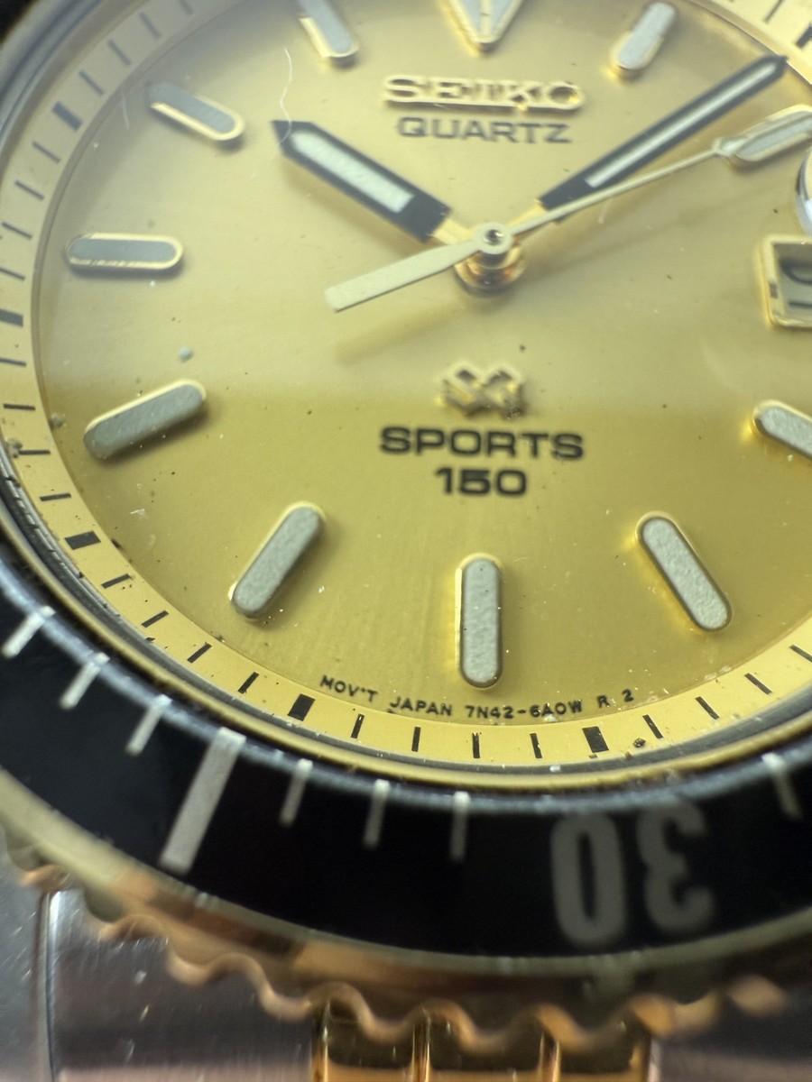 SEIKO 腕時計　ダイバーズ　スポーツ150 7N42-6A0A SEIKO 腕時計 ダイバーズ スポーツ150 7N42-6A0A - メルカリ