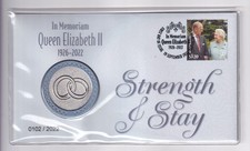 AUSTRALIAN PNC: 2022 QUEEN ELIZABETH MEMORIAM MEDALLION STRENGTH & STAY #M4012