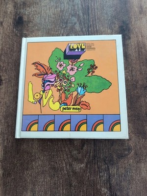 LOVE - Peter Max Psychedelic Pop Art Book 1970 William Morrow & Company