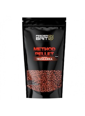 Feeder Bait Method Pellet 4mm 800g Strawberry Karpfen Feeder
