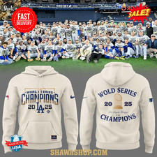LA Dodger 2025 World Series Champions Proud USA 3D Poly Hoodie S-5XL