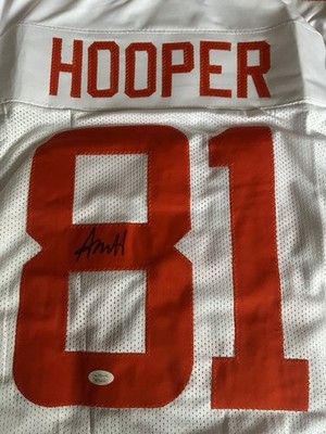 AUSTIN HOOPER NFL Autographed Jersey - Cleveland Browns - JSA Authentication