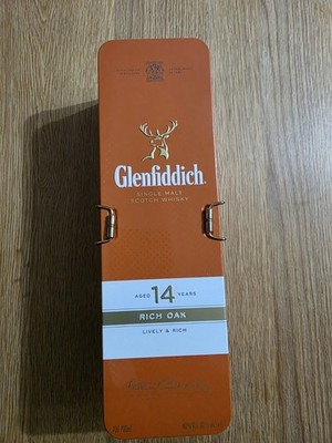 Glenfiddich Rich Oak 14 Jahre Sonderedition Steel Case Single Malt Whisky