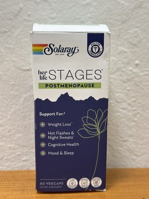 Solaray Her Life Stages Postmenopause (60 VegCaps BB 01/2028