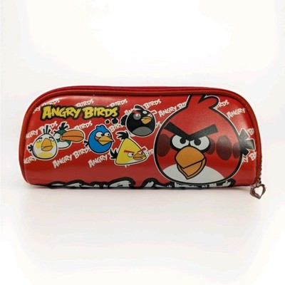 Angry Birds Red Pencil / Pen or Cosmetic Makeup 8  Vinyl Case