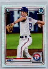 2020 Bowman Draft #BD-76 Tekoah Roby Chrome Refractor *RA