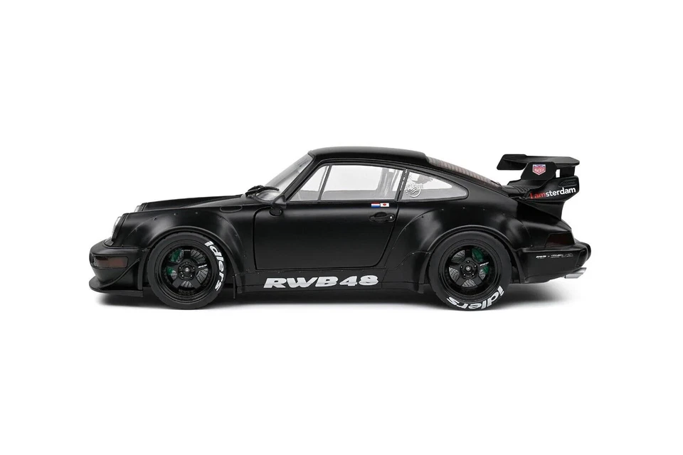Porsche RWB Kit Darth Vader 2022 Nero Black Solido 1:18 Nuovo 1/18 - Immagine 2 di 4