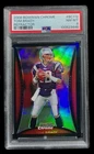 2008 bowman chrome #BC112 tom brady; base SSP refractor PSA 8
