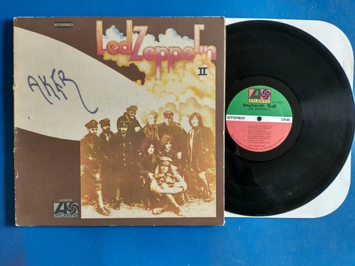 LED ZEPPELIN II BOB LUDWIG HOT MIX ATLANTIC SD8236 FIRST PRESS SS BOTH 1969