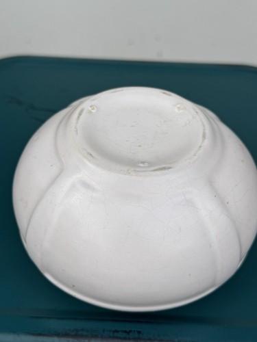 Roseville Ivory II Matt White 1917 Vintage Art Deco Pottery Ceramic Vase 236-3 - Picture 7 of 8