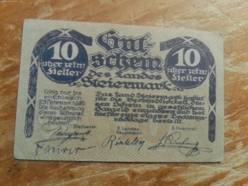 1920 10 HELLER NOTE #4